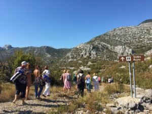 Croatia right brain walk and workshop